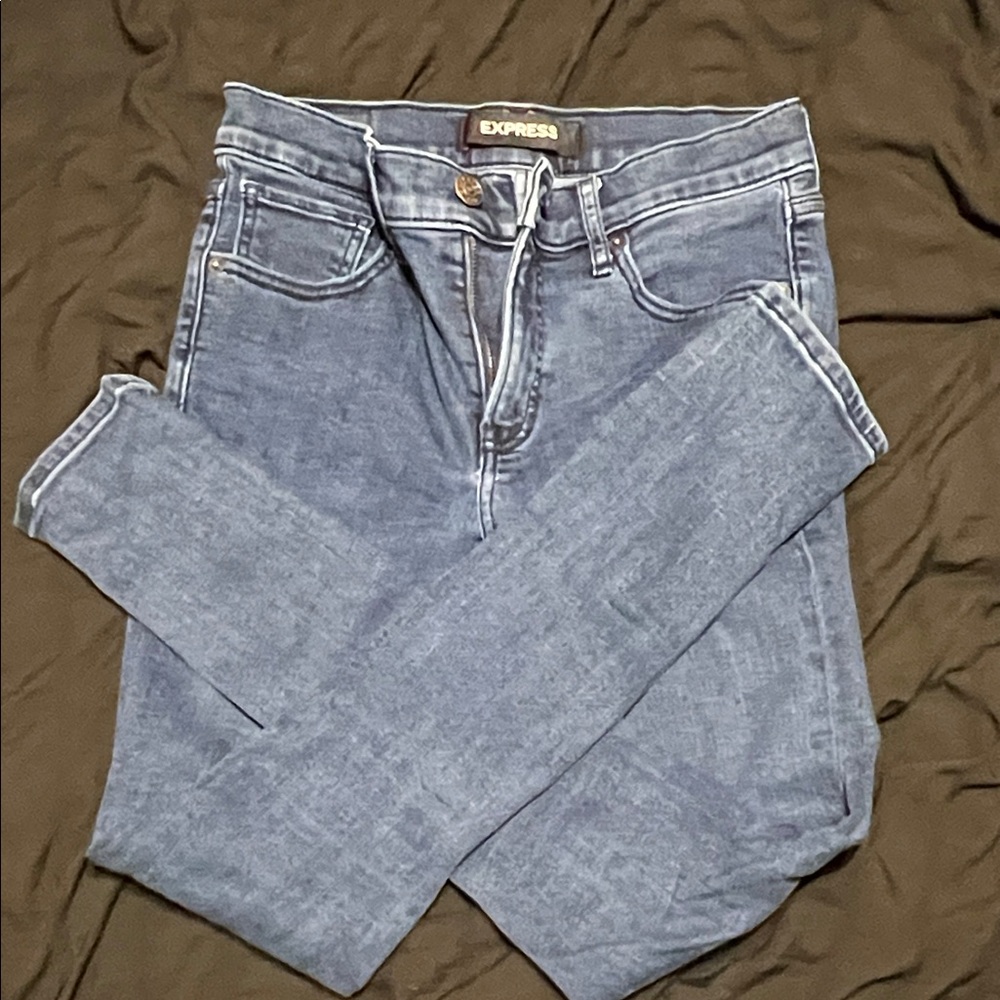 Express Women's Stretch denim ankle legging Jeans
